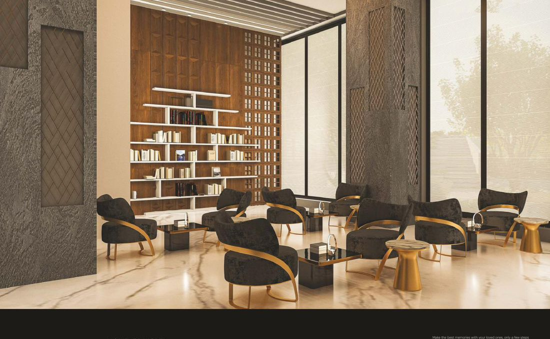 Reading lounge and library