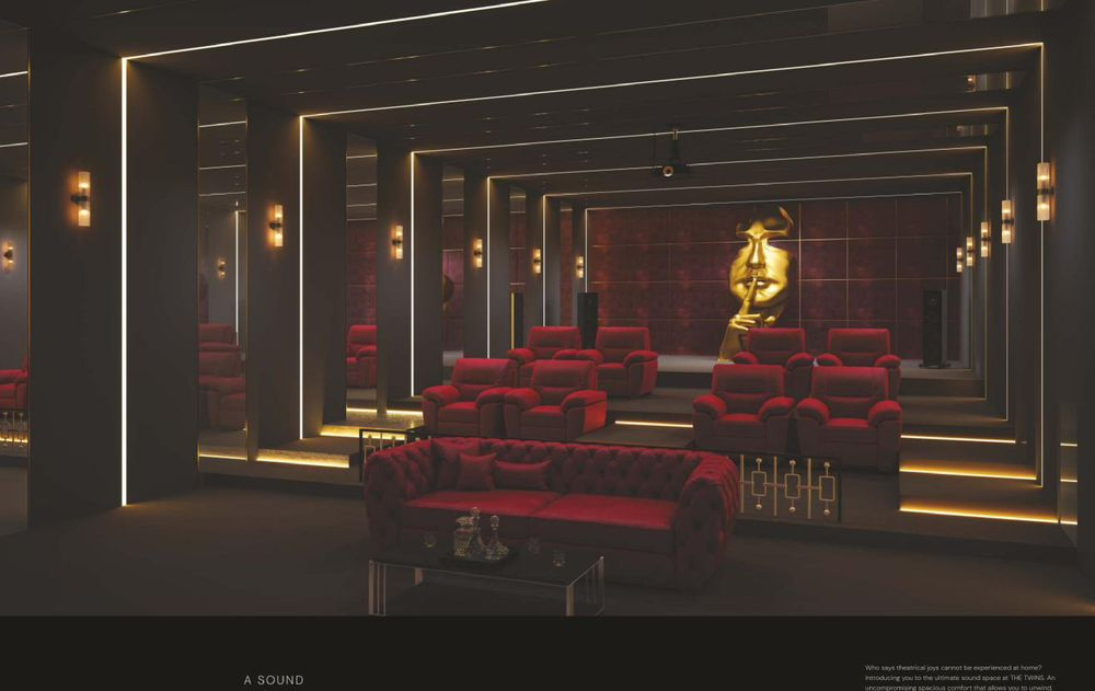 Private home theatre — a sound sanctuary